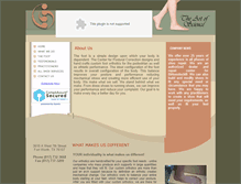 Tablet Screenshot of posturalcorrection.com